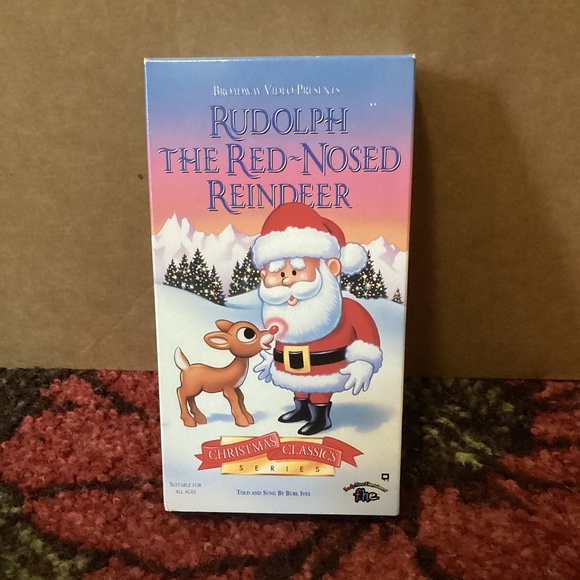Rudolph the Red Nosed Reindeer VHS 1993 - Picture 1 of 6